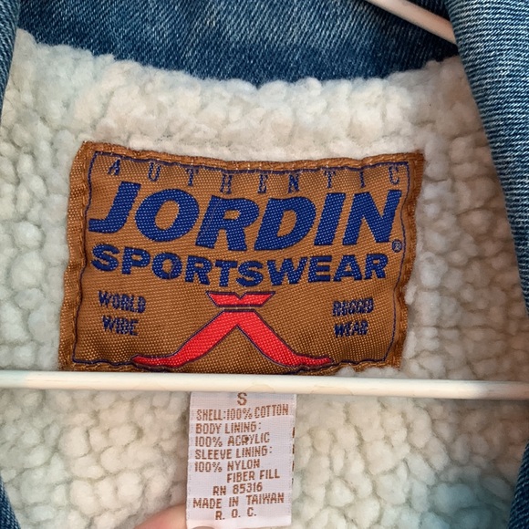 Fleece lined jean jacket by Jordin Sportswear, never worn, great condition, warm - Picture 4 of 4